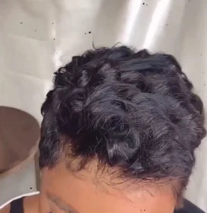 Natural Pixie Cut Bob