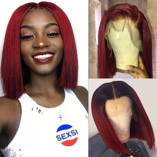Red Wine Straight Bob