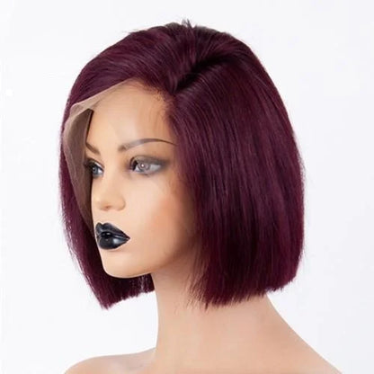 Reddish Short Straight Bob