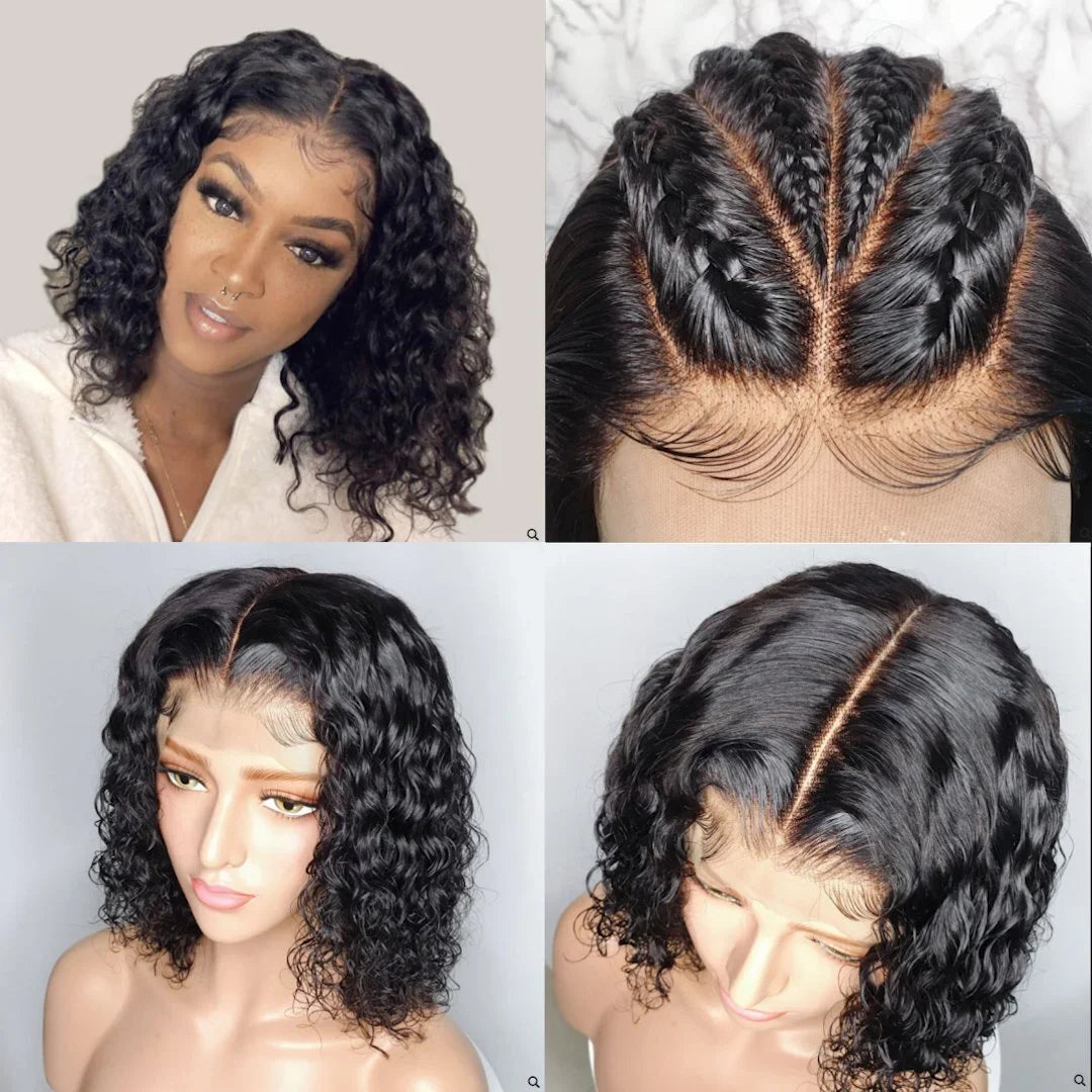 Short Deep Curly Bob