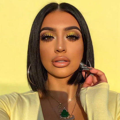 The Kim K Straight Bob